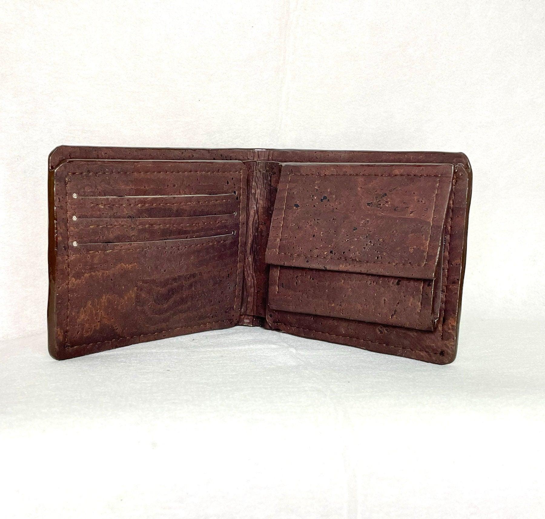 Brown bifold wallet