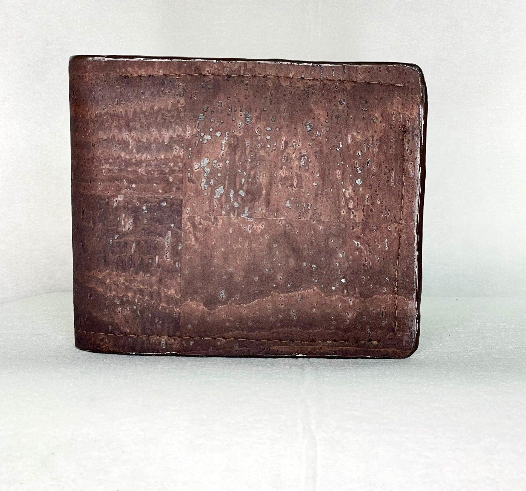 Brown bifold wallet