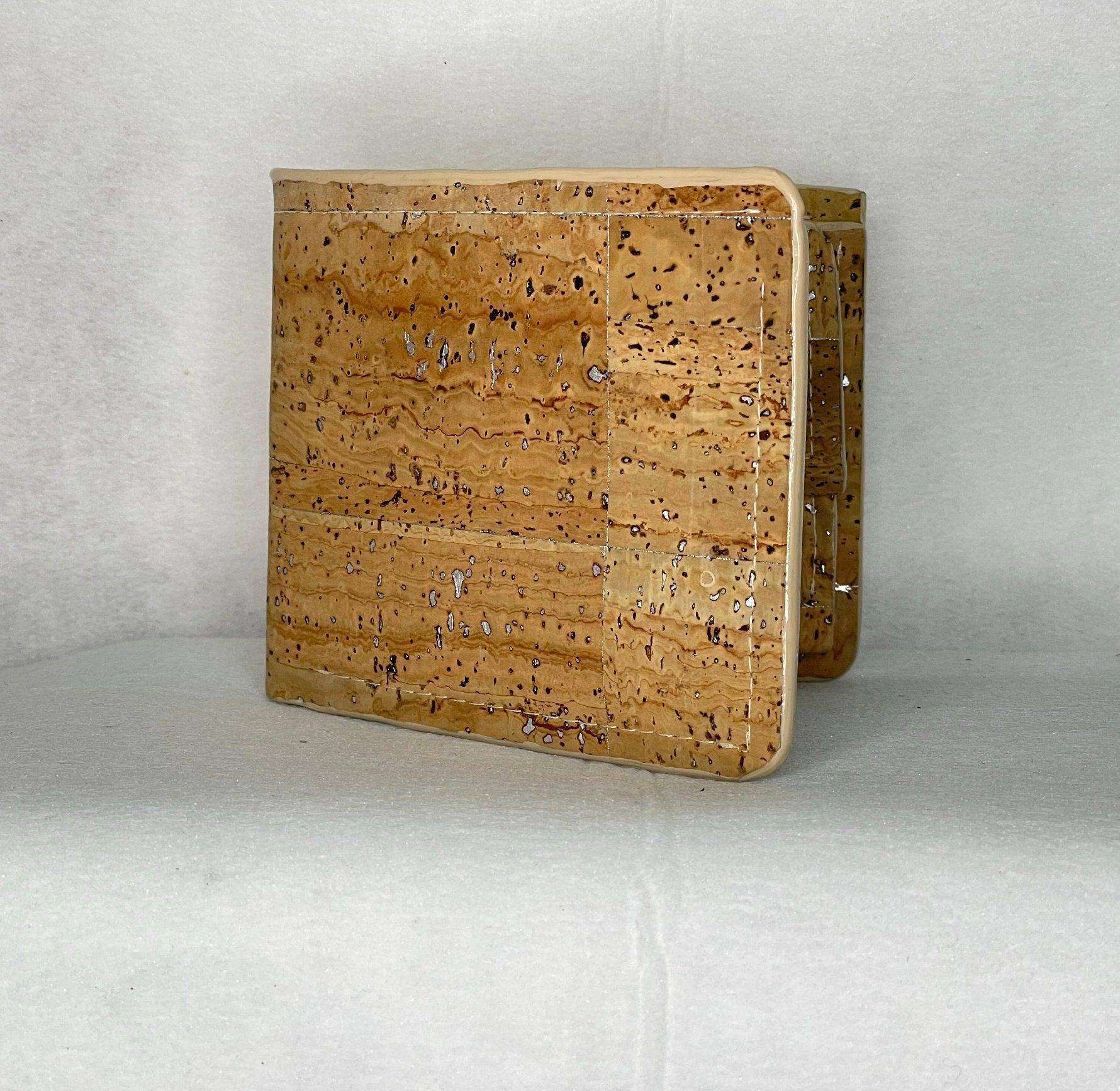 Light brown bifold wallet